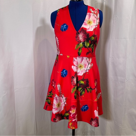 Ted Baker London Red Floral Dress